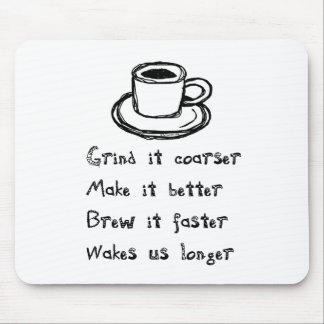 Tapis De Souris Café Punk Mousepad