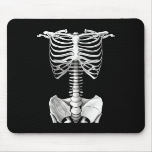 Tapis De Souris Cage De Rib Halloween Costume Cadeaux Pour Hommes 