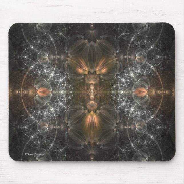 Tapis De Souris Cages argentées (Devant)