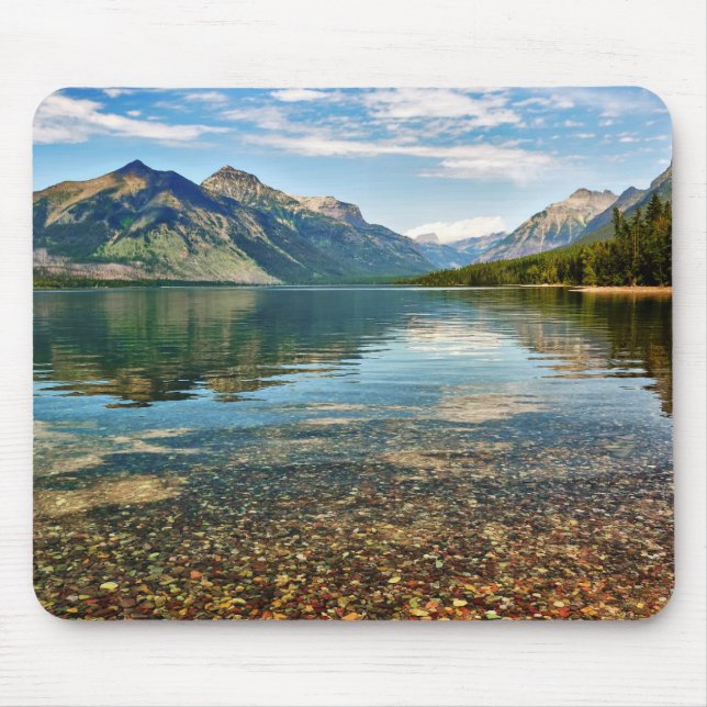 Tapis De Souris Cailloux dans le lac (Devant)
