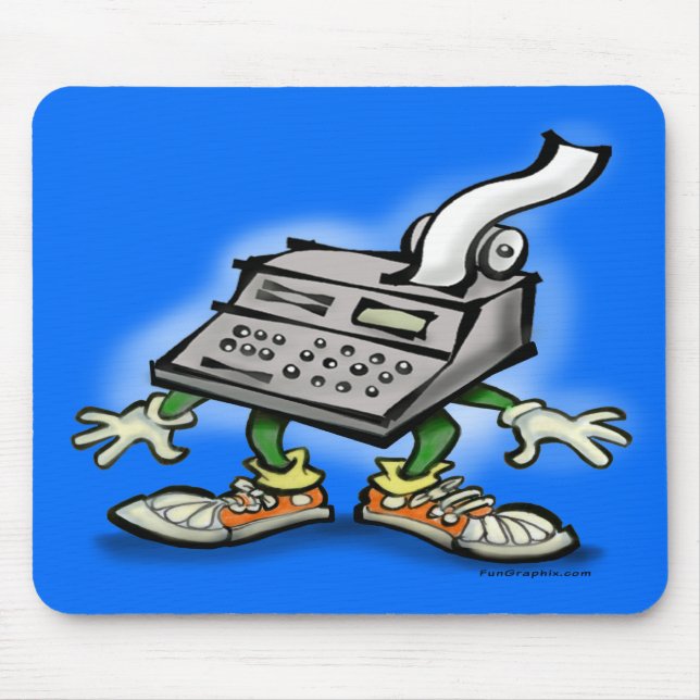 Tapis De Souris Calculatrice (Devant)