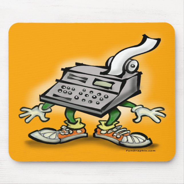 Tapis De Souris Calculatrice (Devant)