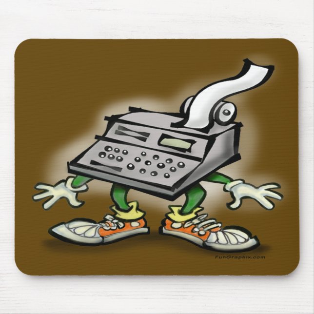 Tapis De Souris Calculatrice (Devant)