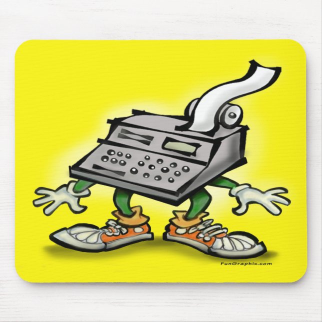 Tapis De Souris Calculatrice (Devant)