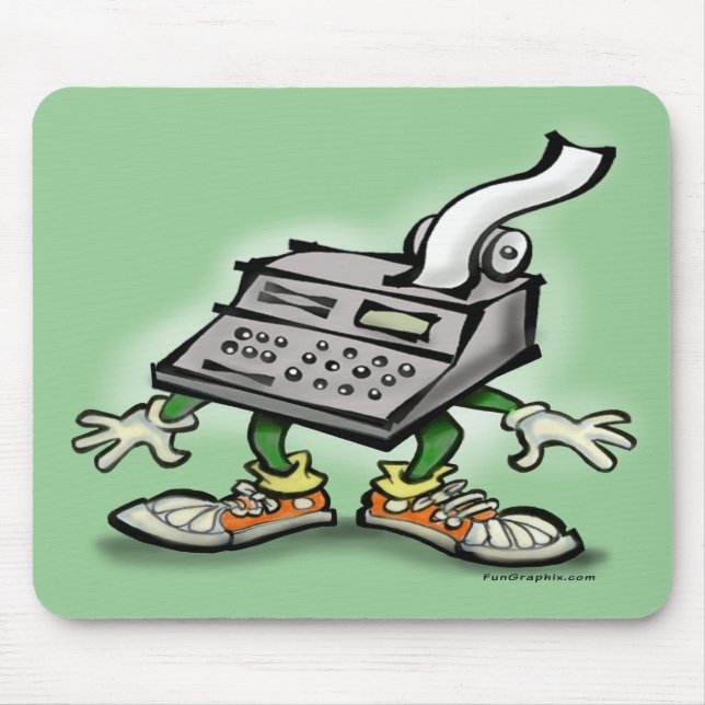 Tapis De Souris Calculatrice (Devant)