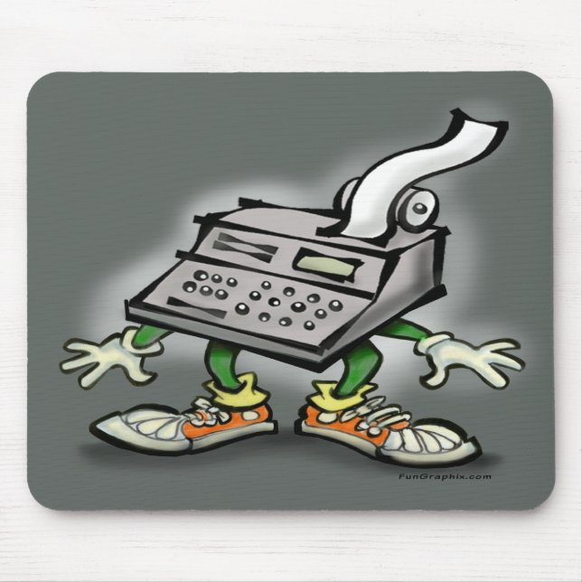 Tapis De Souris Calculatrice (Devant)