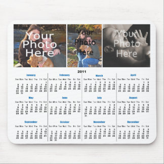 Tapis De Souris Calendrier 2011 Photo personnalisée Mousepad - Ajo