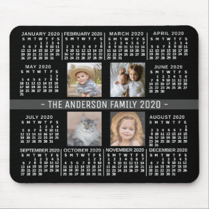 Tapis De Souris Calendrier 2020 (Voir la description pour la nouve