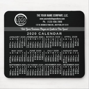 Tapis De Souris Calendrier 2020 (Voir la description pour la nouve