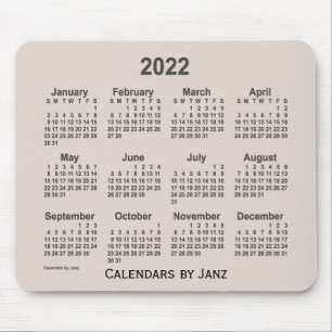 Tapis De Souris Calendrier 2022 La Boca Smoke par Janz Mouse Pad