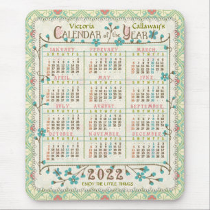 Tapis De Souris Calendrier 2022 (Voir la description pour la nouve