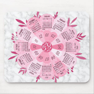 Tapis De Souris Calendrier 2022 (Voir la description pour la nouve