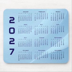 Tapis De Souris Calendrier 2027