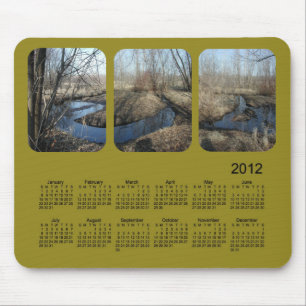 Tapis De Souris Calendrier de 2012 paysages