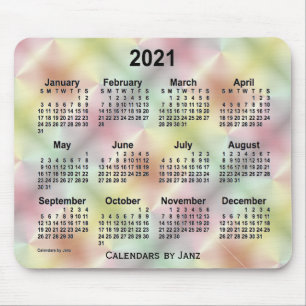Tapis De Souris Calendrier de San Telmo Satin 2021 par Janz