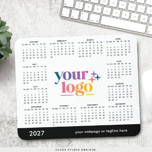 Tapis De Souris Calendrier de souris pour l'année 2027 pour les en