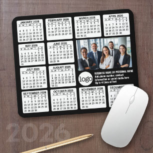Tapis De Souris Calendrier - logo, photo