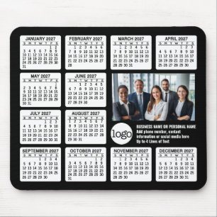 Tapis De Souris Calendrier - logo, photo