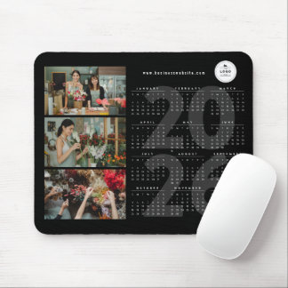 Tapis De Souris Calendrier Moderne 2026 Nouvel An Minimaliste 3 Ph