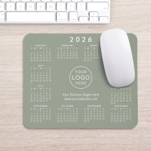 Calendrier Promo Entreprise Logo Personnalisé 2026