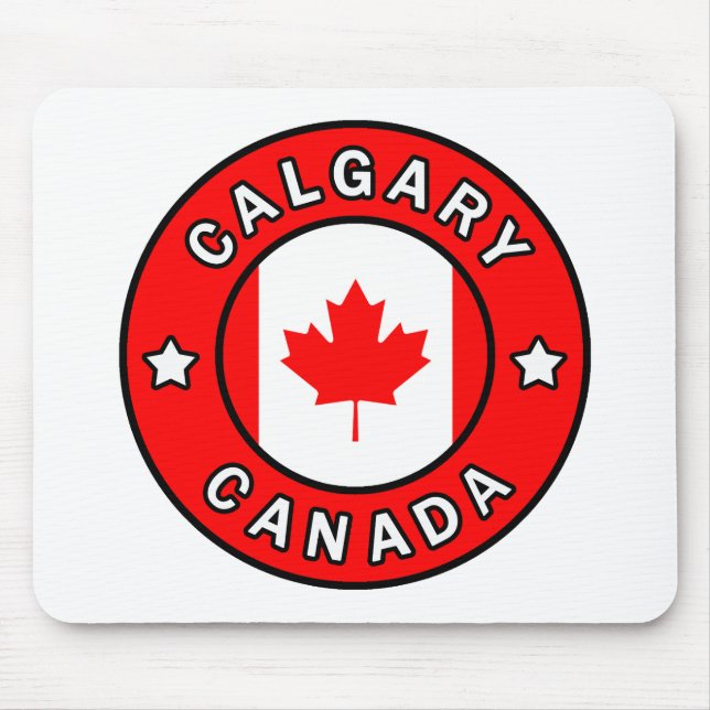Tapis De Souris Calgary Canada (Devant)