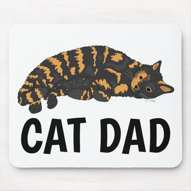 TAPIS DE SOURIS CALICO CAT DAD MOUSEPAD (Devant)