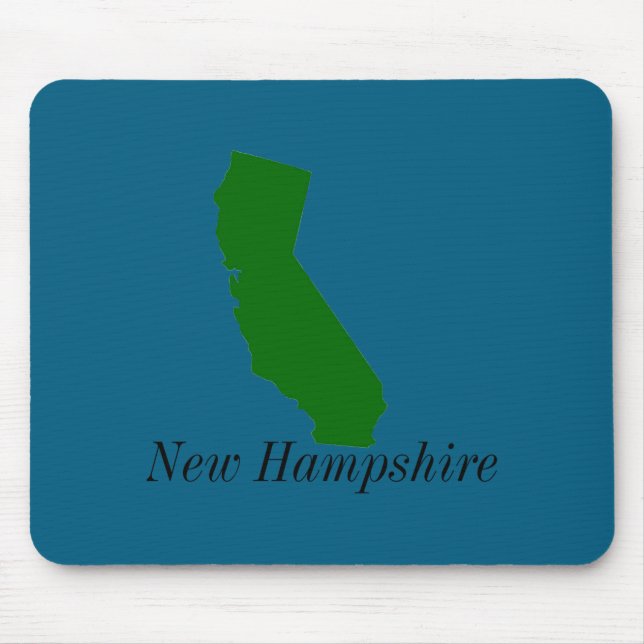 Tapis De Souris California New Hampshire  (Devant)