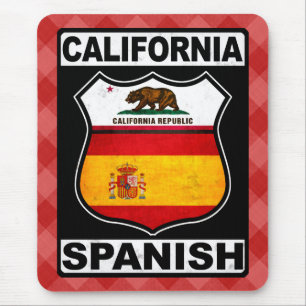 Tapis De Souris California Spanish American Mousemat