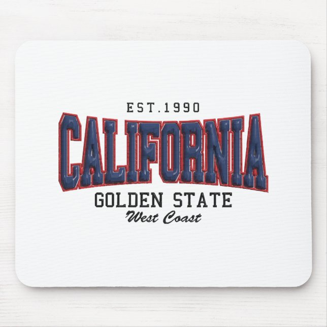 Tapis De Souris Californie 3D (Devant)