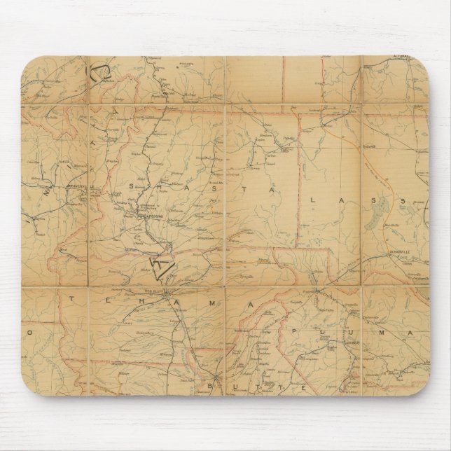 Tapis De Souris Californie et Nevada 9 (Devant)