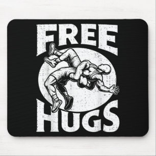Tapis De Souris Câlins Humour de catch drôle Catcheur Catch Hommes