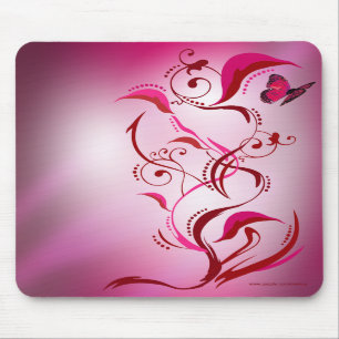 Tapis De Souris Caliope Mousepad (rouge/rose)