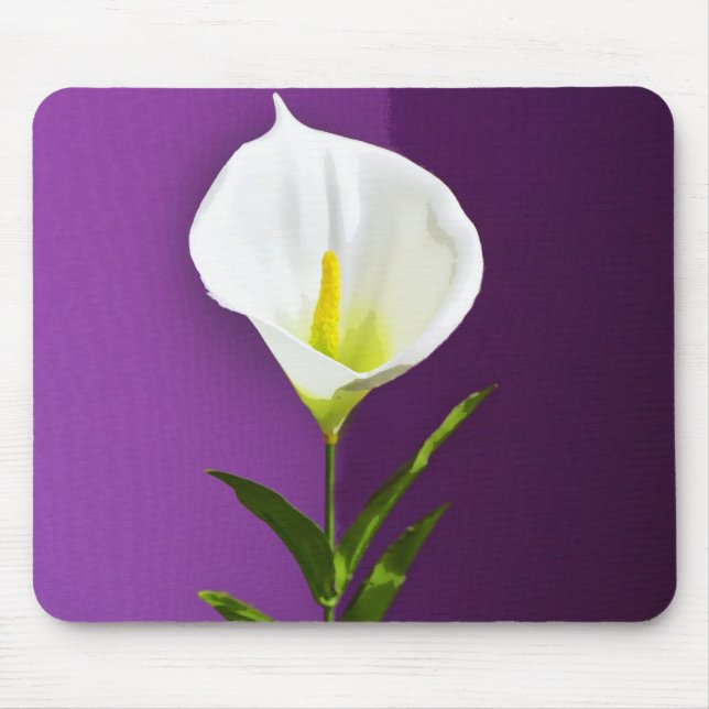 Tapis De Souris Calla Lily (Devant)