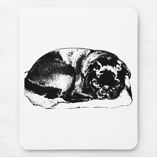 Tapis De Souris Calme où vous travaillez (Devant)