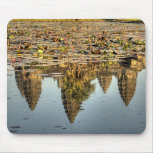 Tapis De Souris Cambodge, Angkor Wat. Reflet du temple
