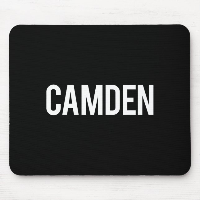 Tapis De Souris Camden Cool New Jersey Nj Fan Funny Gift Tee  (Devant)