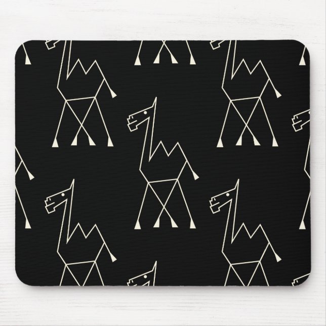 Tapis De Souris Camel, Plaque de souris noire (Devant)