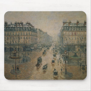 Tapis De Souris Camille Pissarro   Avenue de L'Opera, Paris, 1898