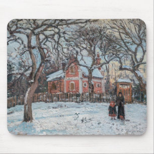 Tapis De Souris Camille Pissarro - Chataigniers a Louvecienne