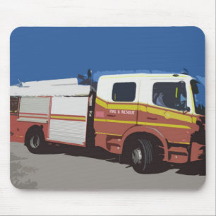 Tapis De Souris Camion de pompiers