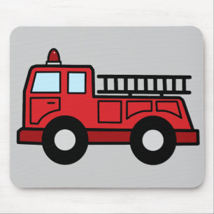 Tapis De Souris Camion de véhicule de secours de Firetruck de
