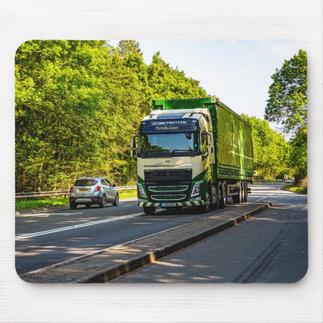 Tapis de souris Camion et Remorque (Devant)