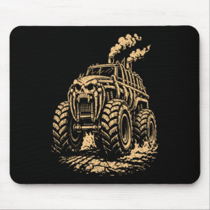 Tapis De Souris Camion Monstre Apocalyptique Inspiré de Cage Thora