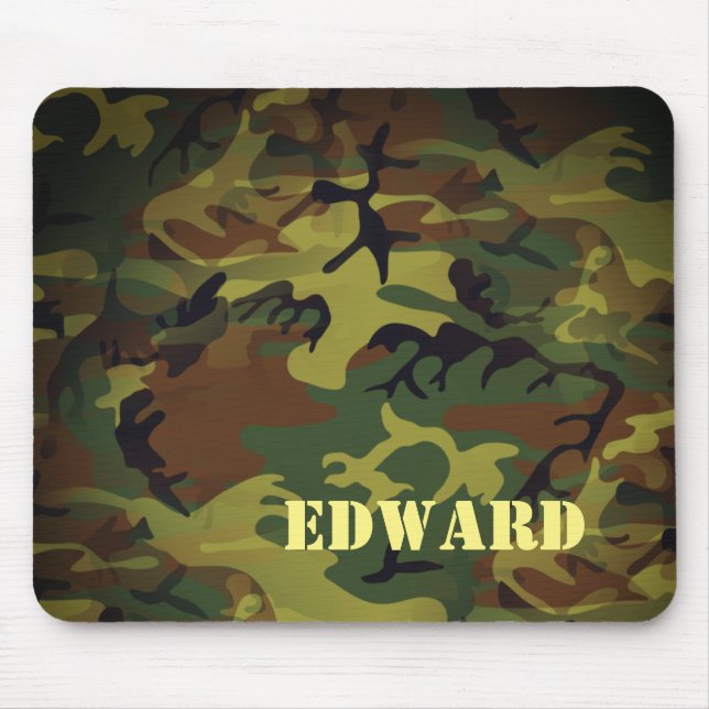 Tapis De Souris Cammo vert (Devant)