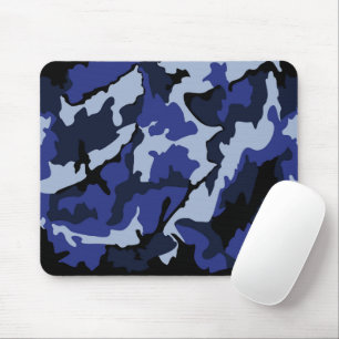 Tapis De Souris Camo Bleu, Mousepad