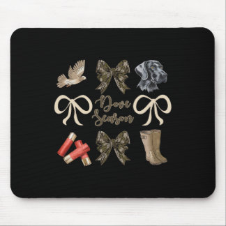 Tapis De Souris Camo Bow Coquette Douve Saison Chasse Dove Hunter