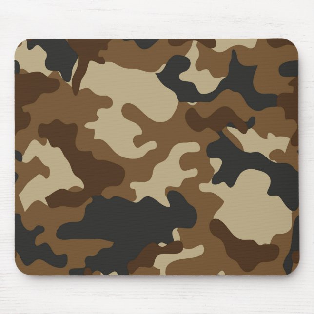 Tapis De Souris Camo Brown Mousepad (Devant)