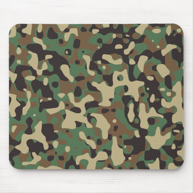 Tapis De Souris Camo forêt (Devant)