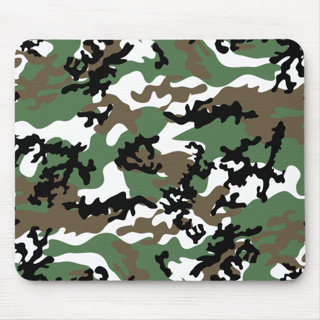 Tapis De Souris Camo Mousepad de la jungle de béton (Devant)