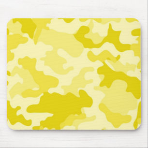 Tapis De Souris Camo Mousepad jaune clair